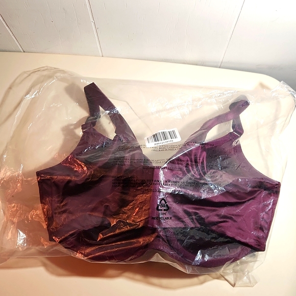 NWT TORRID BRA - POTENT PURPLE BALCONETTE LIGHTLY LINED SHINE 360 BACK SMOOTHING - Picture 4 of 7
